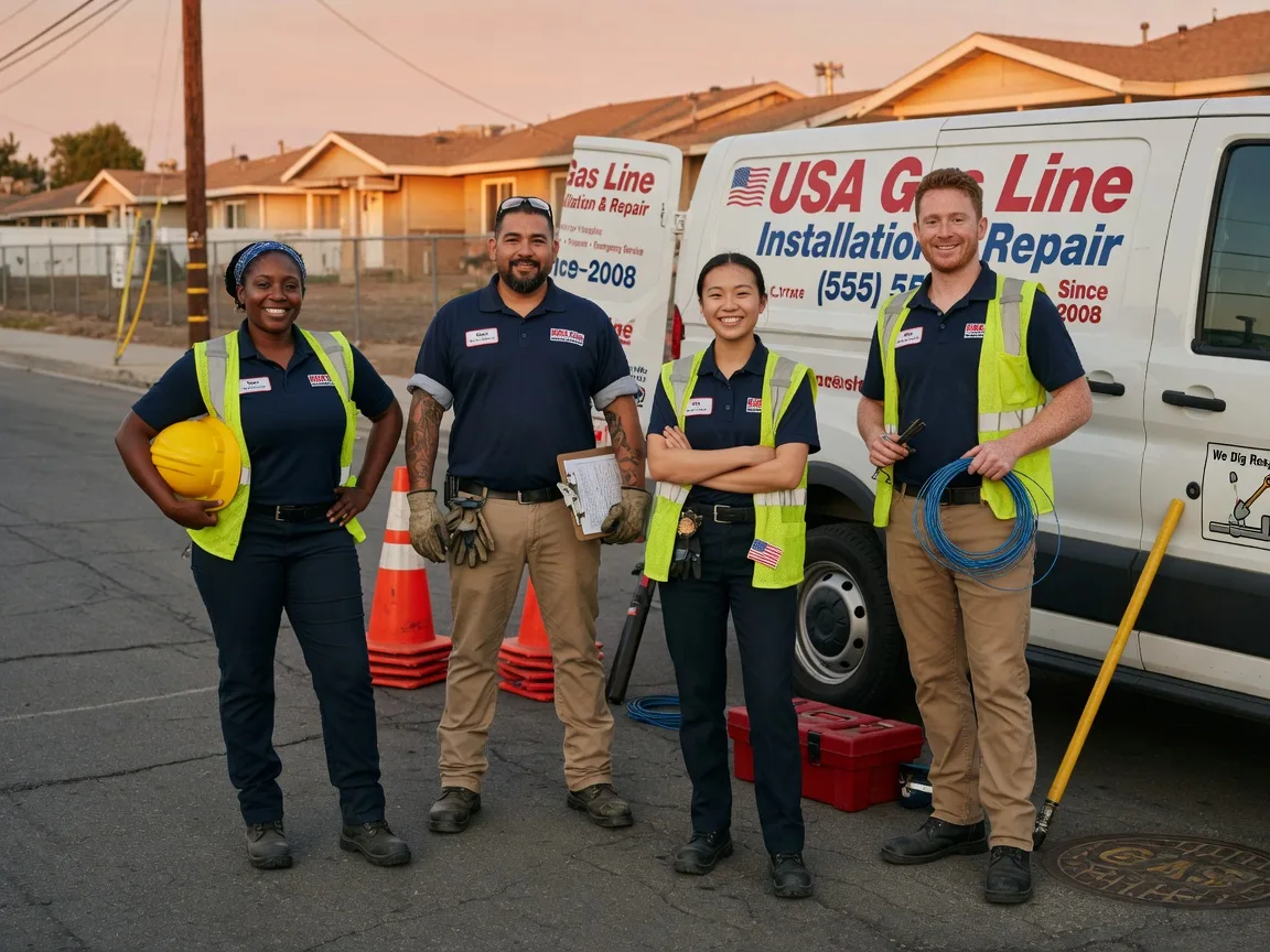 Gas Line Installation company in Forest, VA